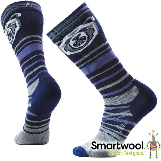 Smartwool 滑雪高筒襪 咆哮灰熊款, 1個