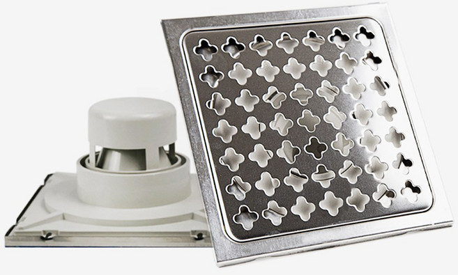 일반형 역류방지 악취차단 155 mm 욕실 배수구 육가 욕실유가 화장실 바닥 유가 50/60/75파이, 일반형세트 65파이, 1개