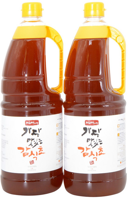 지금 먹을때 가장 맛있는 감식초 1.8리터 2병, 2개, 1.8L
