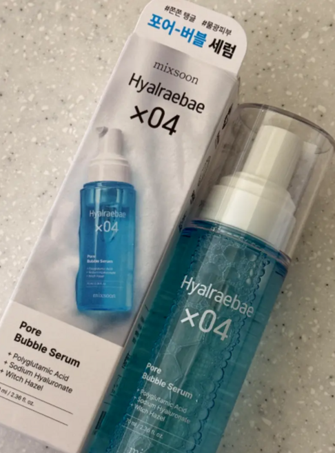 [정품] 믹순 히알레배 포어 버블 세럼, 3개, 70ml