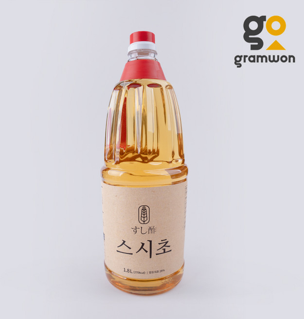 초밥용소스 1.8L 초대리 스시초 배합초 단촛물 유부초밥 초데리 초밥 코우