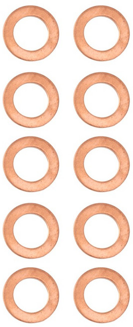 구리 오일 드레인 플러그 와셔 플랫 실링 가스켓 링 스페이서 교환 미터법 분쇄, 01 10pcs, 1개