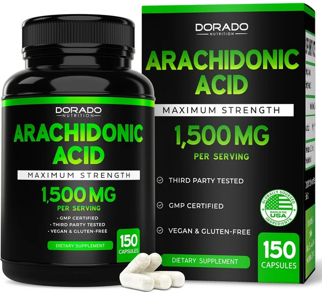 DORADO NUTRITION 아라키돈산 1500mg 150정169700, DORADO Arachidonic Acid, 1개, 150정 - 쿠팡