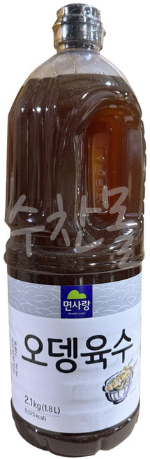 면사랑 오뎅육수 1.8L (업소용 / 대용량 오뎅국물), 1개