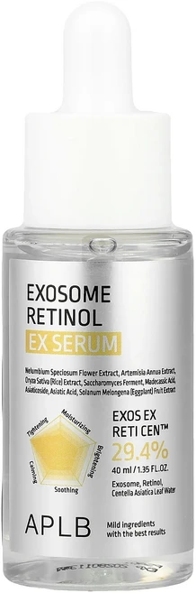 절실히 몸관리가필요한시기 APLB 엑소솜 레티놀 EX 세럼 40ml(1.35fl oz) 프리미엄할인상품입니다, 1, 40ml - 쿠팡