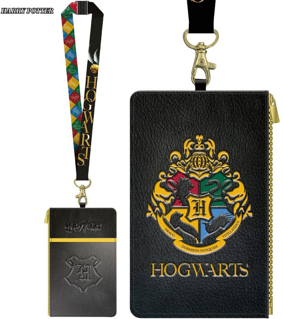 해리포터 지퍼형 목걸이 해킹방지 여권 지갑 정품