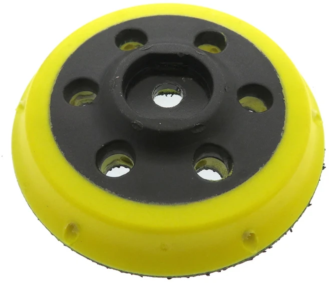 샌딩 패드 백킹 플레이트 그라인더용 후크 및 루프 연마 전동 공구 3 인치 75mm, 12 6 Hole