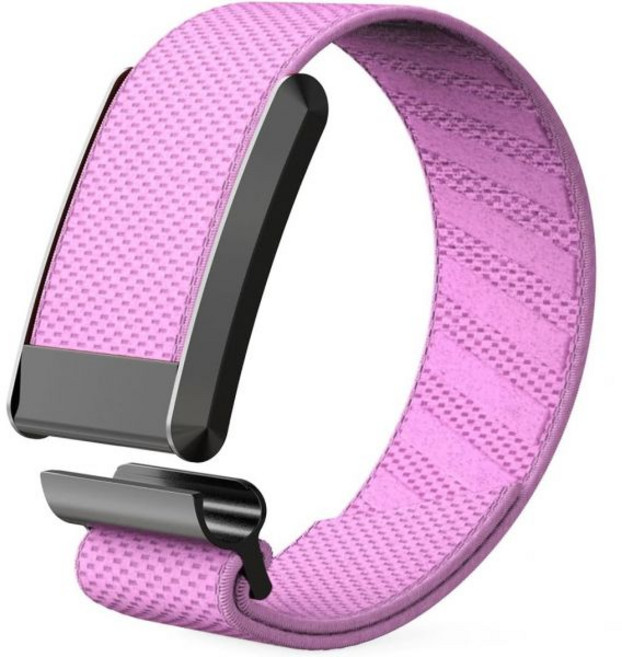 통기성 교체 스포츠 탄성 손목밴드 U자형 WHOOP 4.0 3.0 피트니스 트래커 액세서리와 호환 가능, 핑크