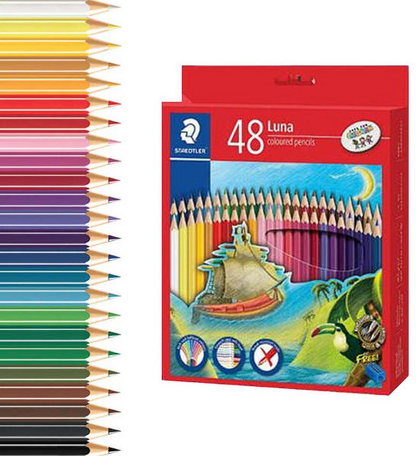 알앤비스테들러 루나색연필 48색세트 136C48 LUNA, 1세트, 48색
