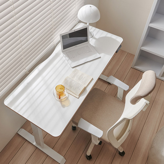 아씨방가구 무빙워크 전동 높이조절 모션데스크 책상 1400, 엣지 블랙, 선택:엣지 블랙