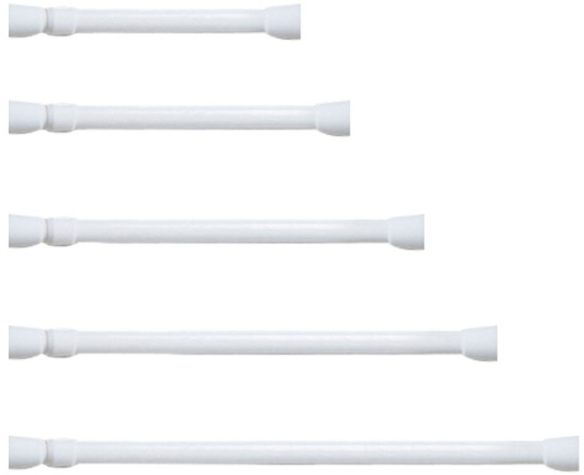 로아 무타공 압축봉 길이조절 행거봉 커튼봉 원룸 자취방, 5호 150-278cm