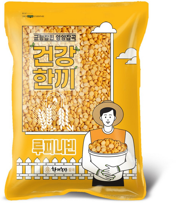 한끼농산 루피니빈 2025년산, 1개, 2kg