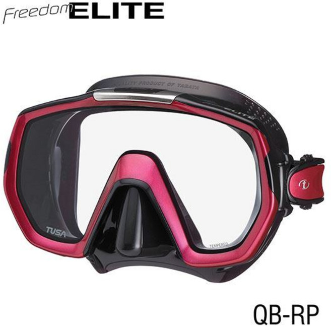 TUSA M-1003 FREEDOM ELITE MASK 視野寬廣單面鏡, QB/RP