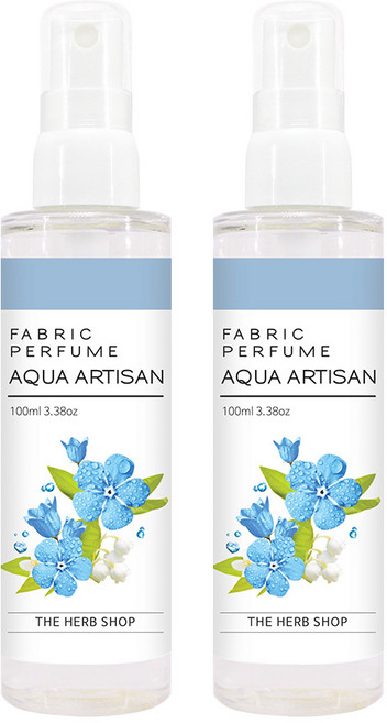 더허브샵 섬유향수, 아쿠아아티산, 100ml, 2개