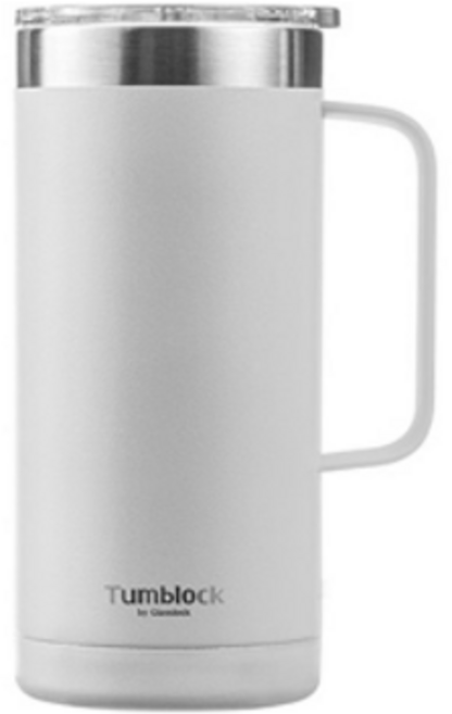 글라스락 텀블락 플레인 머그 텀블러 500ml, 그레이, 1개