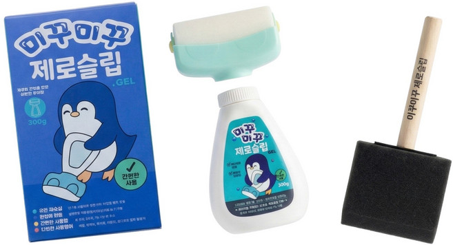 미꾸미꾸 미끄럼방지 젤, 투명, 1개