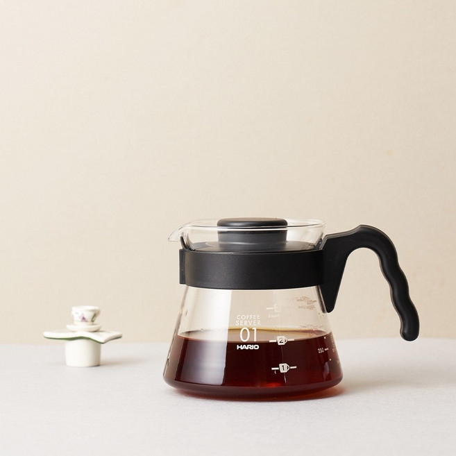 하리오 뉴 드립서버 450ml VCS-01B, 1개