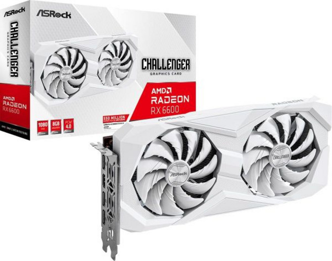 ASRock RX6600 CLD 8G 그래픽 보드 AMD 라데온 GDDR6 8GB 모델(일본 내 공인 딜러)
