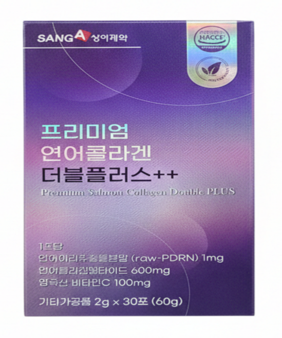 프리미엄 연어콜라겐 더블플러스, 2박스, 60g