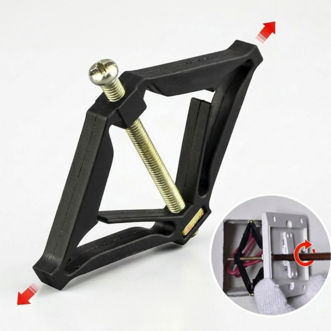 라핀 콘센트수리키트 스위치박스 고정브라켓 벽콘센트 콘센트박스 수리 고정마운트 10세트