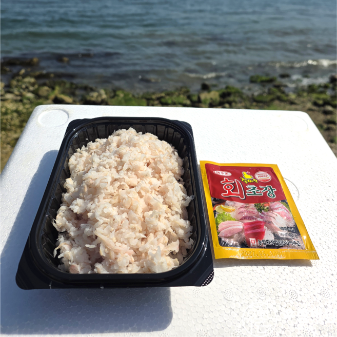 [한정특가] 통영 남해안 제철 붕장어 아나고 회 350g, 1개, 세꼬시 350g
