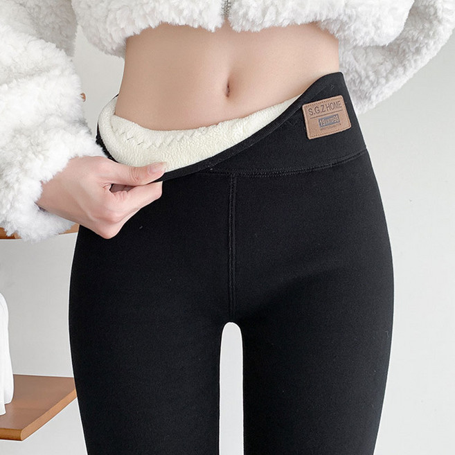 HAM 여성 겨울 기모 팬츠 슬림 레깅스