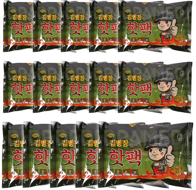 김병장 붙이는 핫팩, 150개