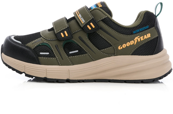GOODYEAR固特異 男款4E寬楦防潑水健走鞋