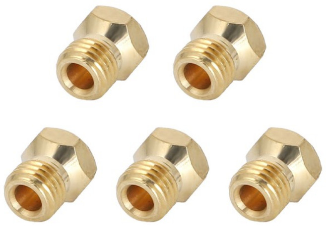 5x 가스 호브 LPG 제트 노즐 - 프로판 G30 부탄 캐롤 Lpg, 한개옵션0