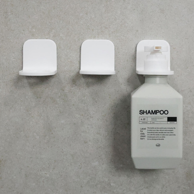 뉴앤룩 공중부양 디스펜서 홀더 set, 3개, 화이트