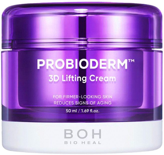 BIOHEAL BOH 普樂絲益生菌3D立體緊緻霜 改善彈性、撫平細紋 延緩老化 恢復肌膚光澤, 1件, 50ml