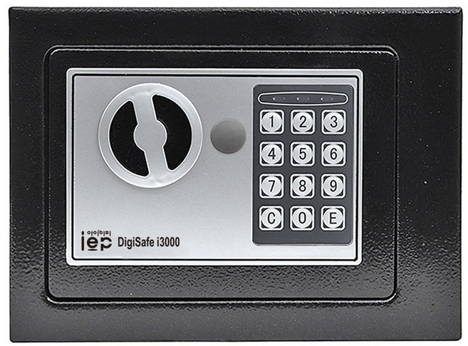 아이이피 i3000 미니금고, 미니금고(블랙)
