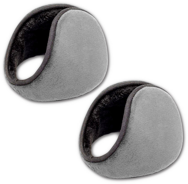 1+1 루본 폴라웜 남자 방한 귀마개 플리스 귀도리 총알배송