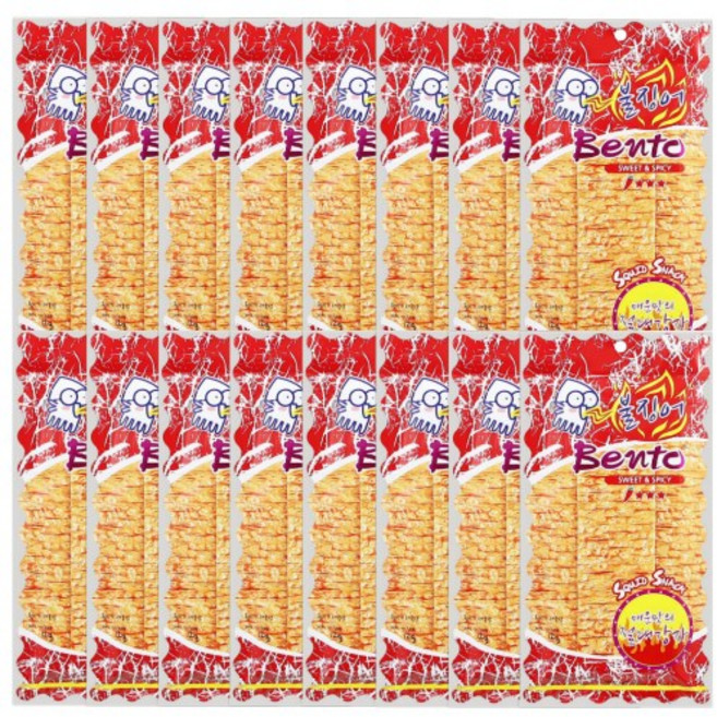 벤토불징어 스위트 앤 스파이시, 16개