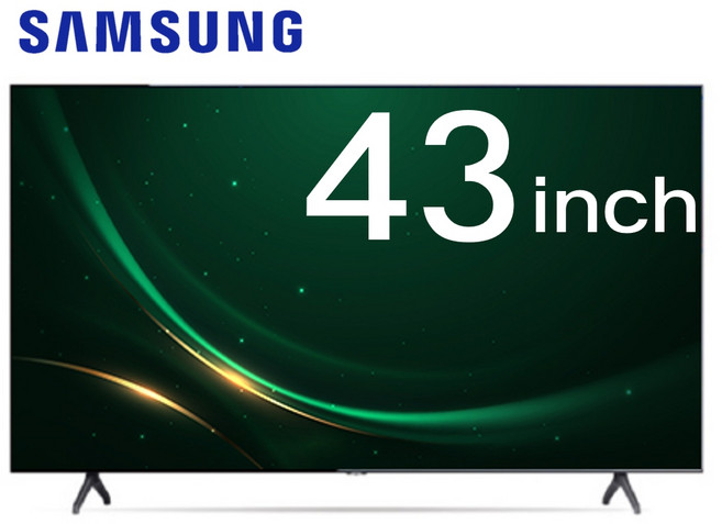 [리퍼] 삼성 43인치 23년형 스마트TV 4K UHD 43CU7000 수도권 지방(배송 설치비 포함), 방문설치, 스탠드형