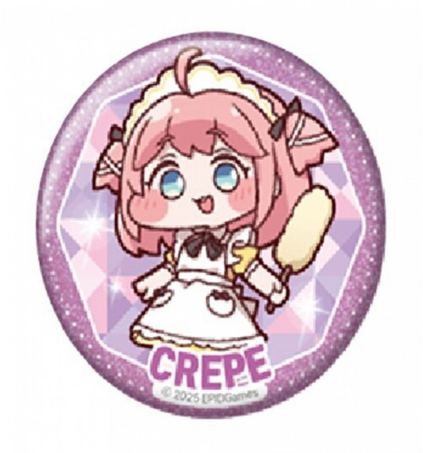 (대원) (트릭컬 : 리바이브) 글리터 캔배지 : 크레페 - (예약판매 2025/09/29~)