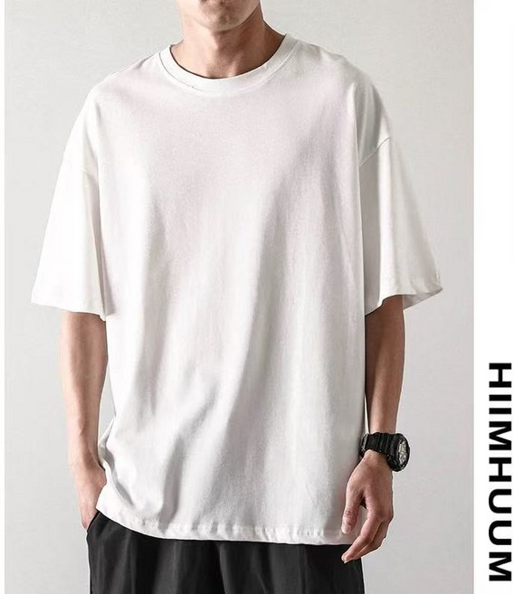 HIIMHUUM 落肩短袖T恤