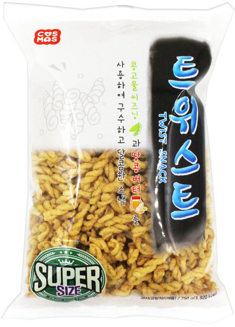 코스모스 트위스트 750g 대용량 벌크 인간사료, 1개