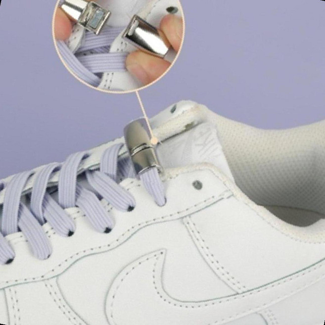 마그네틱 신발끈 무매듭 실리콘 고정기 캐주얼화