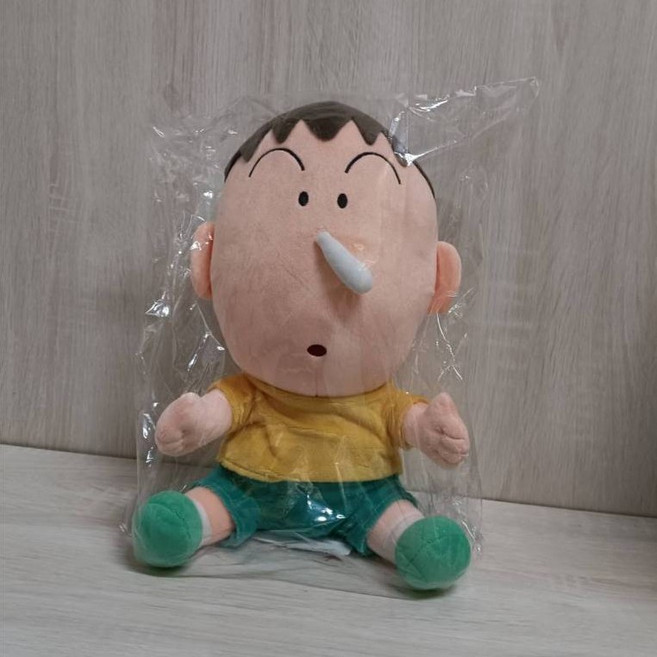 百靈玩具 阿呆絨毛玩偶 伸縮鼻涕造型, 阿呆, 1個, 13吋