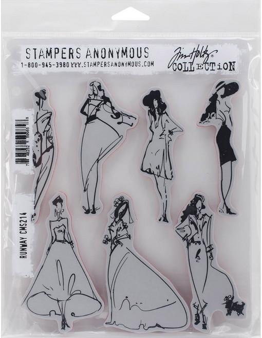 스탬퍼 익명 팀 홀츠 7 X8 5" 스탬프 부착 로봇 청사진, Runway