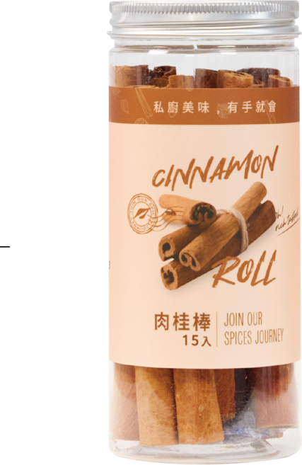 味旅 肉桂棒, 1個, 15入/組, 15個裝, 120g