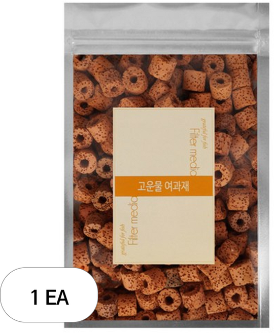 고운물 황토링 여과재, 1개