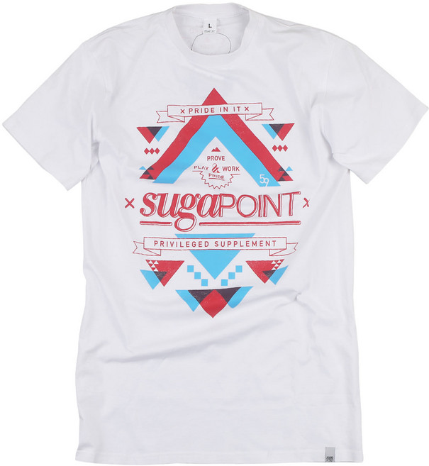 슈가포인트 남성/여성 스노우보드 그래픽 톨티 루즈핏 순면 반팔 티셔츠 Pyramid