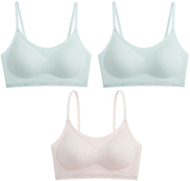 어썸브라 아이스쿨링 주니어 브라 노와이어 심리스 중학생브라 1단계