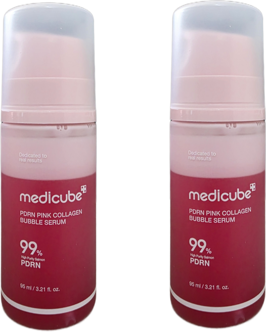 메디큐브 PDRN 버블 크림 세럼, 2개, 95ml
