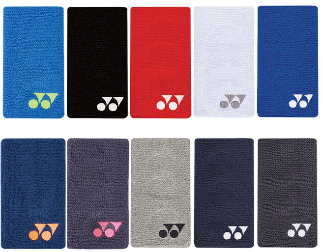 요넥스 1단 손목 밴드 249BN001U, 화이트, 1개