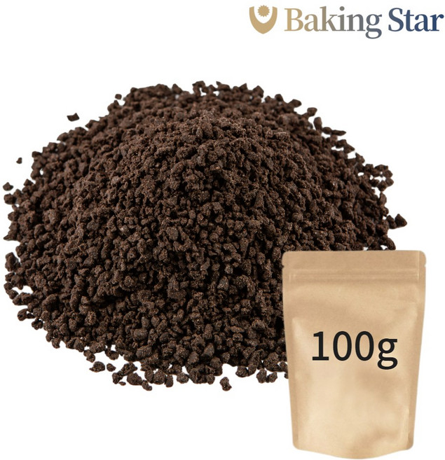 쿠키크런치 크럼블 분태 빼빼로 오레오 요거트 빙수 토핑 데코 초코 100g 1개