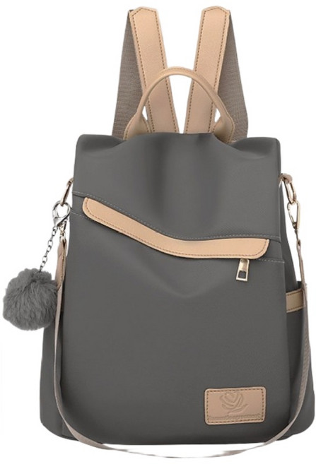 Romantic agreement 防盜女用後背包, 灰