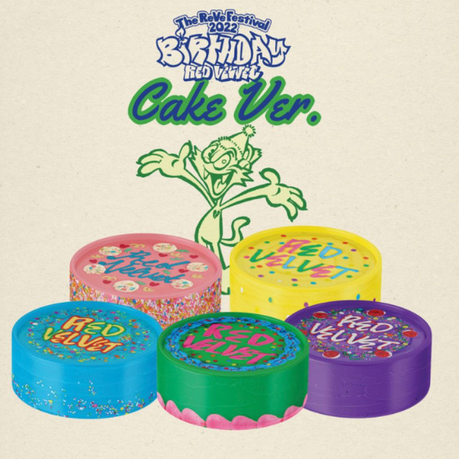 [웬디버전파랑]레드벨벳 The ReVe Festival 2022 Birthday 미니앨범 (케이크 Ver.), 1